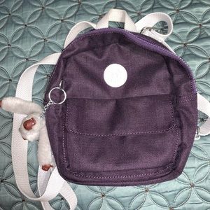 Kipling Purple Mini Backpack